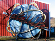 Satellite Restaurant sign in Gresham, Oregon