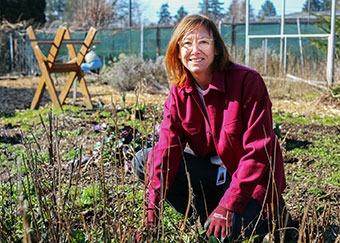 Photo of a gresham employee - Keri- Environmental Program Coordinator working outside