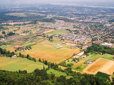 Aerial view of Pleasant Valley area