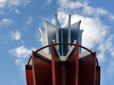 Arts Plaza pillar